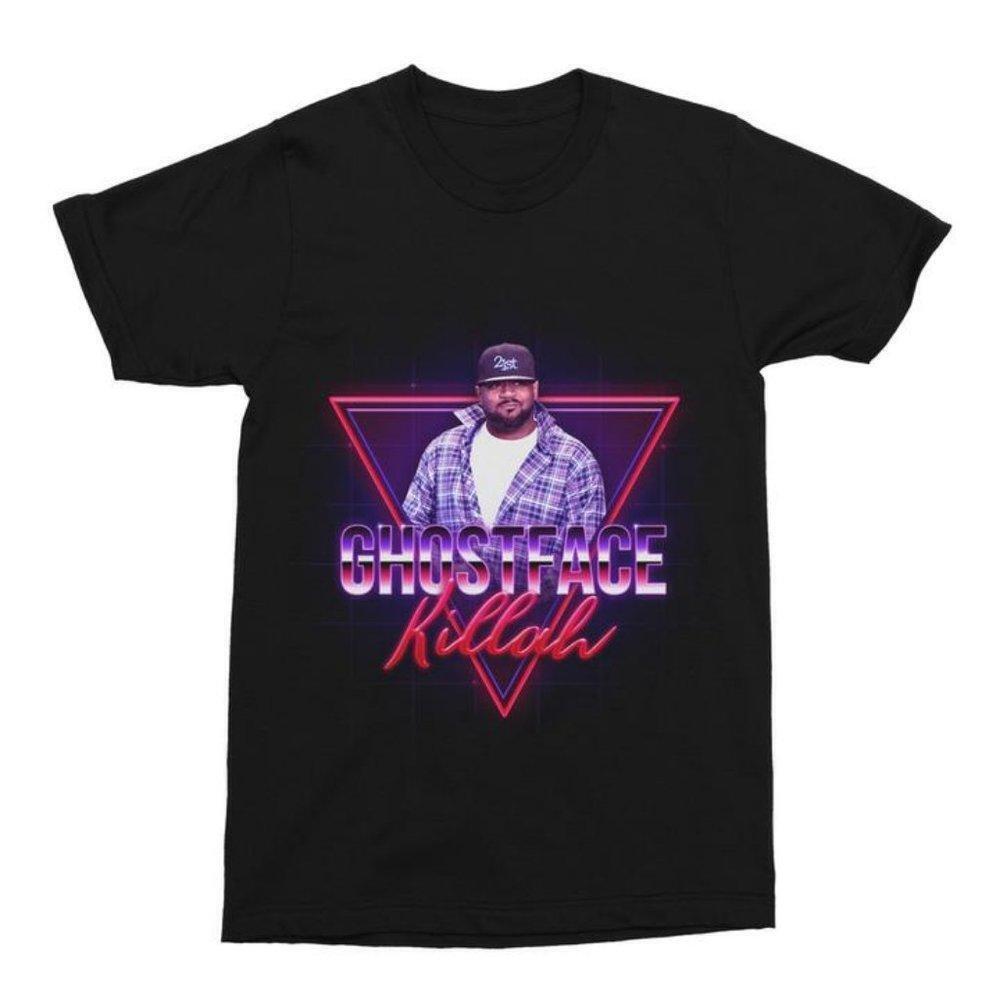 Ghost Face Kil Lah Hip Hop Retro 80S 90S Tee Shirt